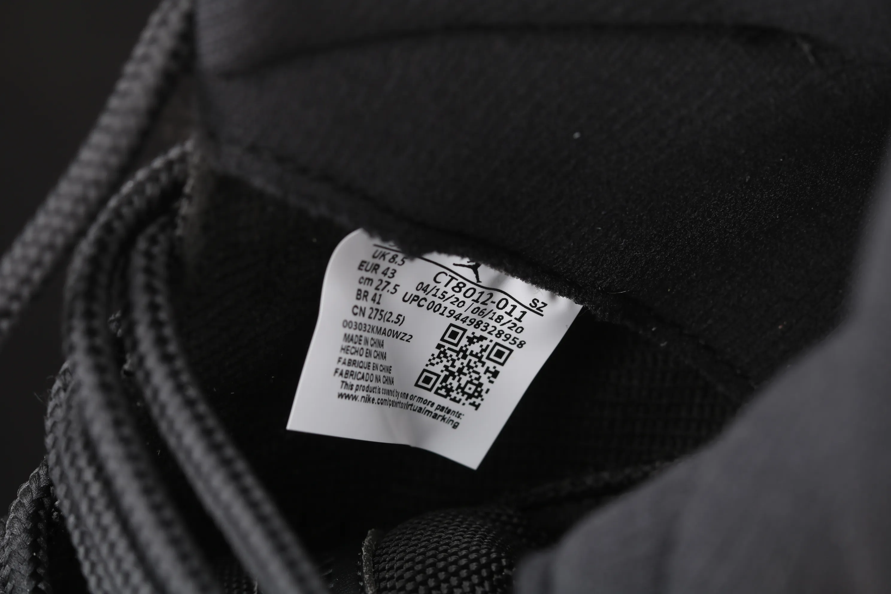 All Categories Air Jordan Jordan Series Basketball Shoes Air Jordan 11 J Edition Air Jordan 11 "25th Anniversary" AJ11 Joe 11 Devil II Genuine Standard Real Carbon CT8012-011